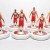 Subbuteo Andrew Olympiacos 2012-13 Euroleague Winners limited edition team with basketball players in different height, not playable, only for your collection